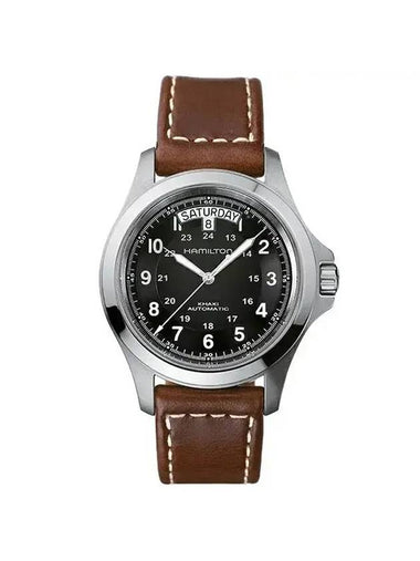 Khaki Field King 40mm Watch Black - HAMILTON - BALAAN 1