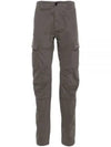 Stretch Satin Cargo Straight Pants Purple - CP COMPANY - BALAAN 2