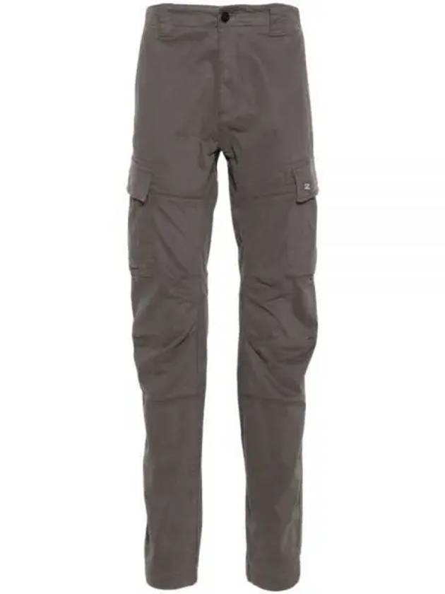 Stretch Satin Cargo Straight Pants Purple - CP COMPANY - BALAAN 2