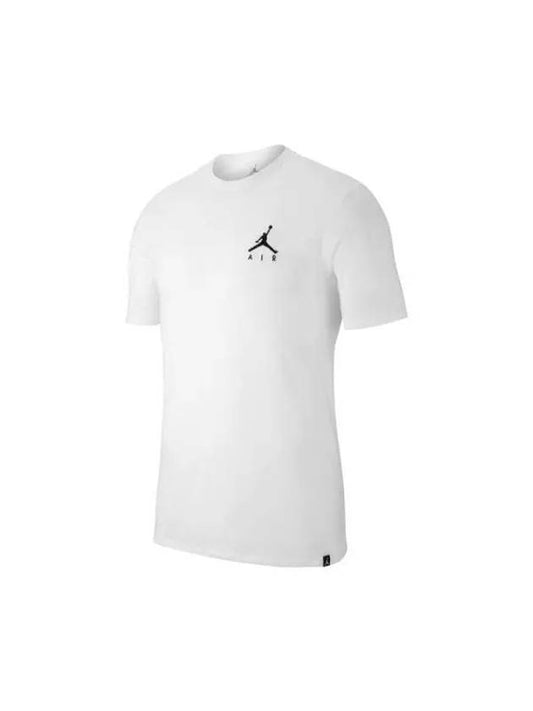 23 Jordan Sportswear Jumpman Air Embroidered T-Shirt AH5296 100 - NIKE - BALAAN.