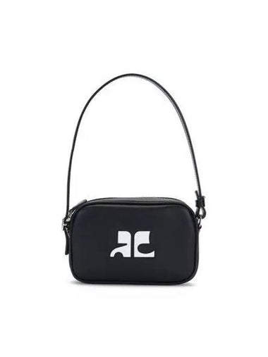 Courreges Women s Slim Camera Crossbody Bag Black 124GSA092CR0027 - COURREGES - BALAAN 1