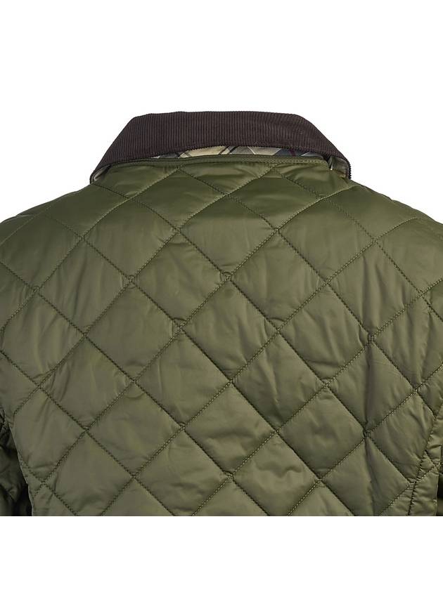 Deveron Quilting Jacket Pale Pink Olive - BARBOUR - BALAAN 7