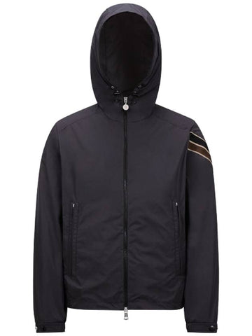 Men s Claut Windbreaker Black - MONCLER - BALAAN 1