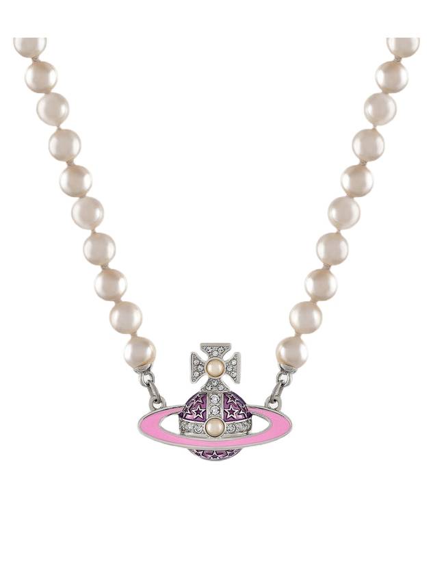 Roxanne Pearl Necklace Silver - VIVIENNE WESTWOOD - BALAAN 1