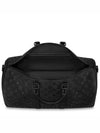 Keepall Bandouliere 50 Monogram Taurillon Leather Duffel Bag Black - LOUIS VUITTON - BALAAN 6