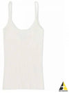 Logo Knit Sleeveless White - COURREGES - BALAAN 2