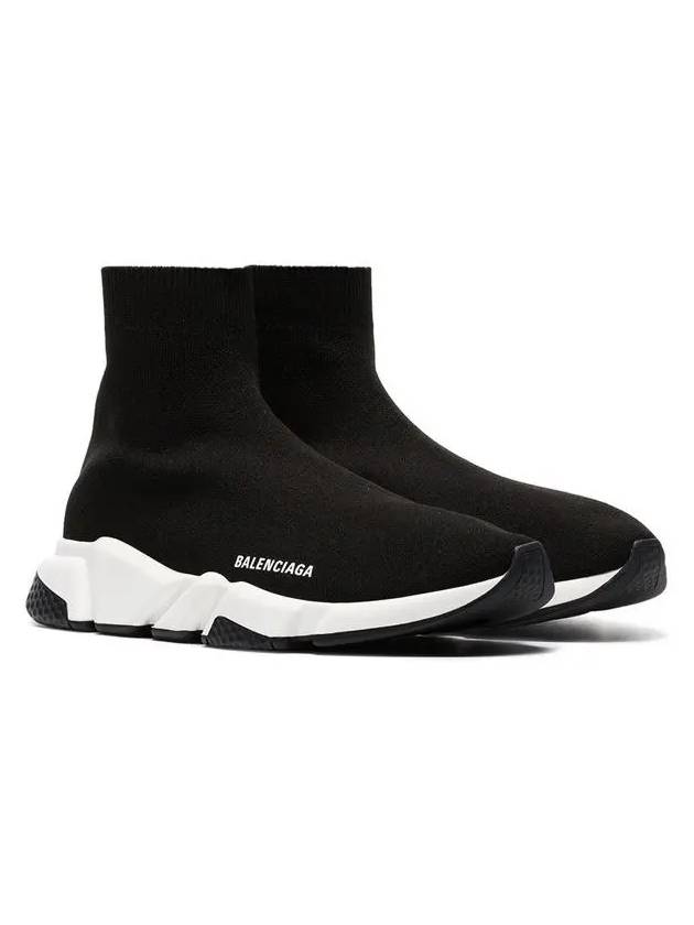 11th Anniversary Limited Speed Runner High Top Sneakers Black - BALENCIAGA - BALAAN 4