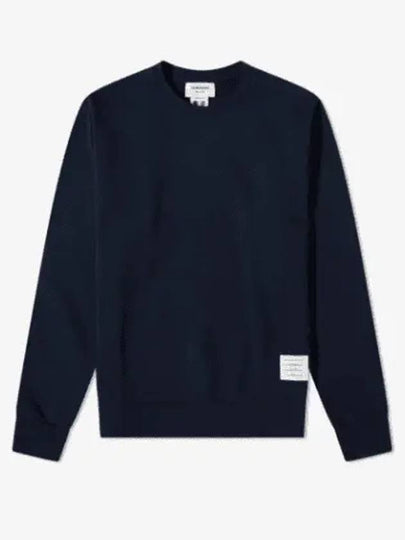 Center Back Stripe Crewneck Sweatshirt Navy - THOM BROWNE - BALAAN 2