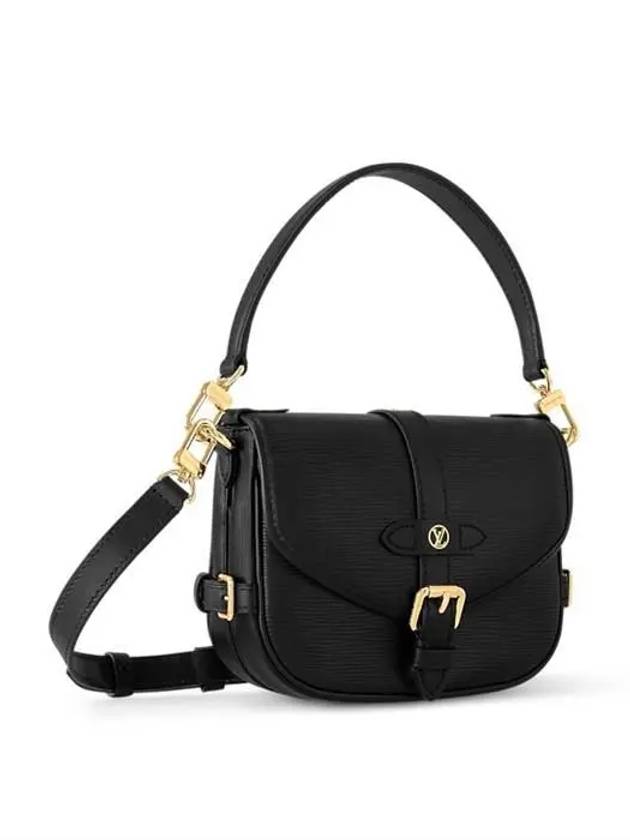 Saumur BB Epi Shoulder Bag Black - LOUIS VUITTON - BALAAN 3