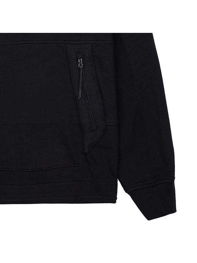 Lens Wappen Hoodie Black - CP COMPANY - BALAAN 7