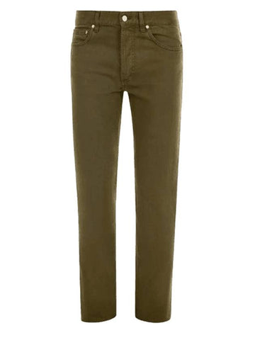 Red Patch Straight Pants Khaki - GIVENCHY - BALAAN 1