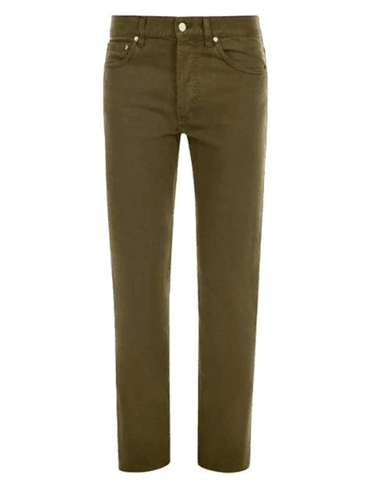 Red Patch Straight Pants Khaki - GIVENCHY - BALAAN 1