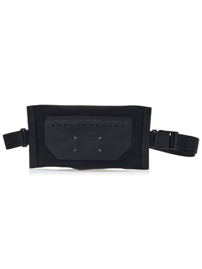 Stitch Logo Belt Bag Black Grey - MAISON MARGIELA - BALAAN 2