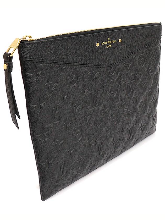 M62937 Black Monogram Empreinte Daily Pouch Clutch - LOUIS VUITTON - BALAAN 3