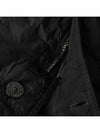 Men's Wappen Patch Crinkle Wraps Long Padding Black - STONE ISLAND - BALAAN 7