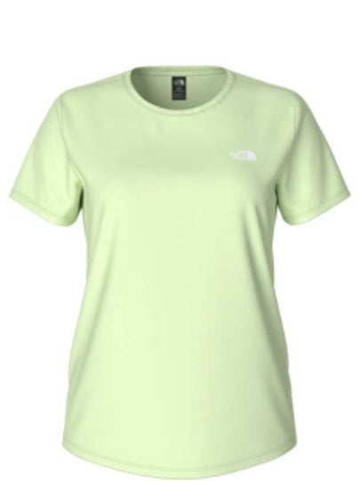 Women's Elevation Crew Neck Short Sleeve T-Shirt Lime Cream - THE NORTH FACE - BALAAN 2