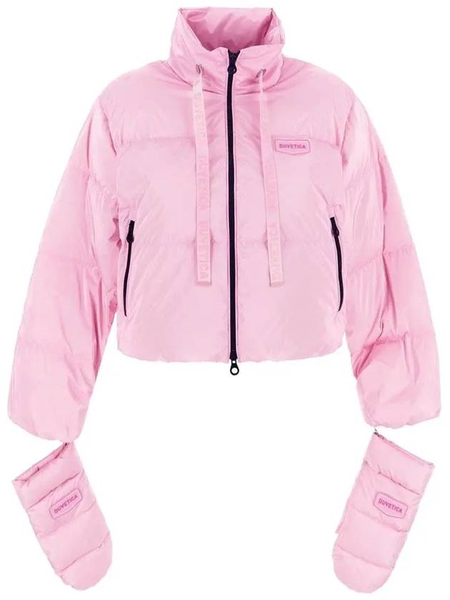 RAFFAELLA Drawstring Padded Jacket Light Pink VDDJ25435K0001 LPS - DUVETICA - BALAAN 1