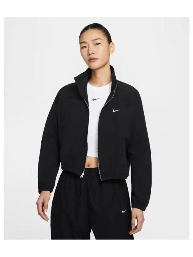 Sportswear Everything Woven Oversized Track Jacket Black - NIKE - BALAAN 2