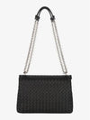 Olimpia Shoulder Bag Black - BOTTEGA VENETA - BALAAN 4