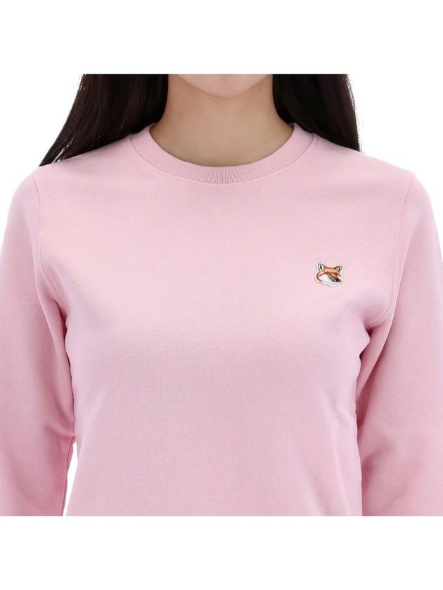 Logo Patch Sweatshirt LW00302KM0001 PALEPINK - MAISON KITSUNE - BALAAN 3