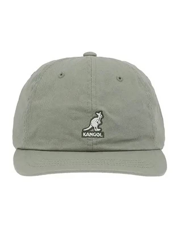 K5165HT OIL GREEN washed ball cap - KANGOL - BALAAN 2