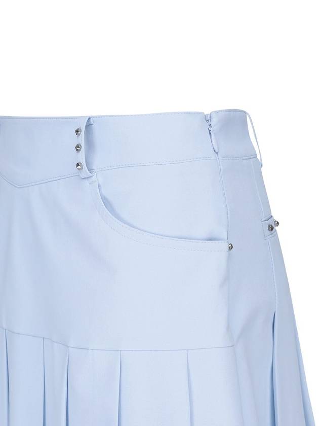 WOMEN BIGLOGO PLEATS SKIRT - ANEWGOLF - BALAAN 5