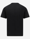 Logo Patch Short Sleeves T-Shirt Black - STONE ISLAND - BALAAN 3