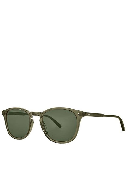 Garrett Leight KINNEY SUN Bio Deep Olive/Semi-Flat Pure G15 - GARRETT LEIGHT - BALAAN 2