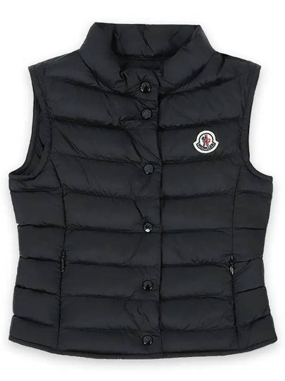 Kids Liane Logo Patch Padded Vest Black - MONCLER - BALAAN 2