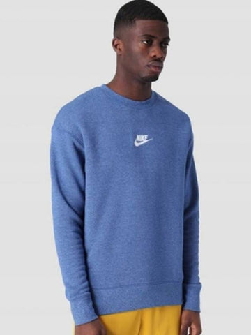 01CN8755438Classic Heritage Crew TShirtBlue - NIKE - BALAAN 1