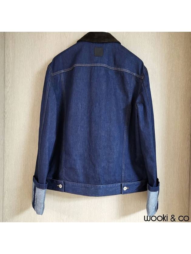 Fisherman turnup denim jacket H526Y13X11 - LOEWE - BALAAN 2