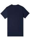 Logo Print Cotton Short Sleeve T-shirt Navy - BARBOUR - BALAAN 3