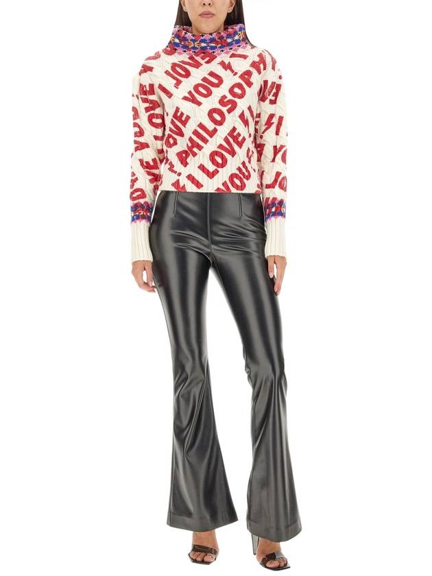 FAUX LEATHER PANTS - PHILOSOPHY DI LORENZO SERAFINI - BALAAN 2