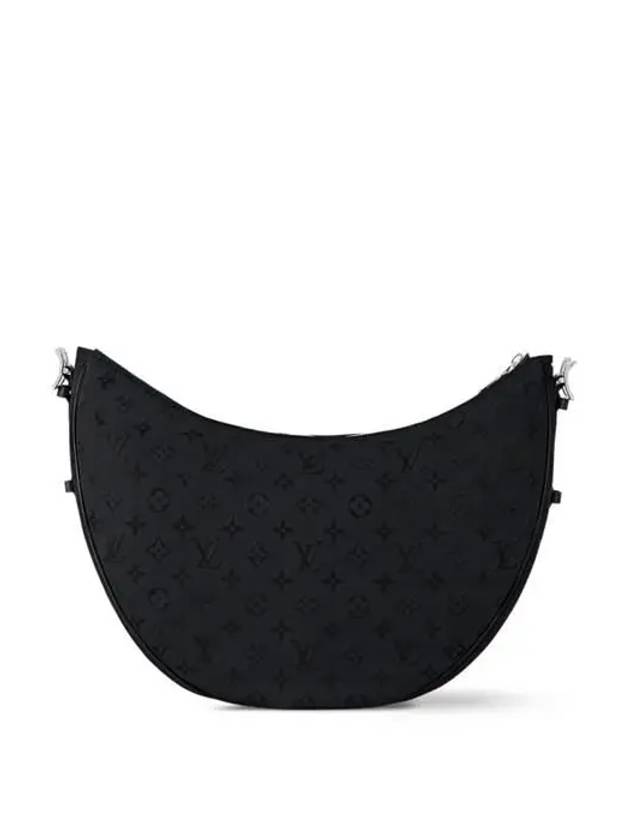 Loop Hobo Pocket Monogram Canvas Shoulder Bag Black - LOUIS VUITTON - BALAAN 4