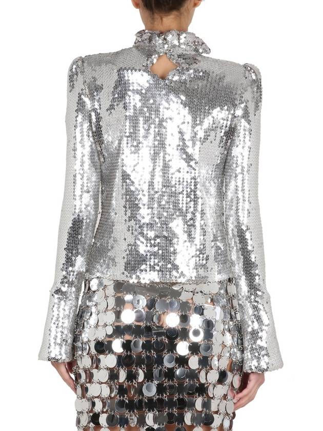 SEQUINED TOP - PACO RABANNE - BALAAN 3