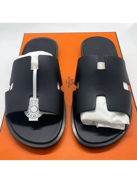 Izmir Sandal Calfskin & Noir - HERMES - BALAAN 2