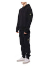 Signature Logo Patch Hoodie Black - STONE ISLAND - BALAAN 5