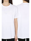 Logo Cotton Jersey Short Sleeve T-Shirt White - MAISON MARGIELA - BALAAN 3