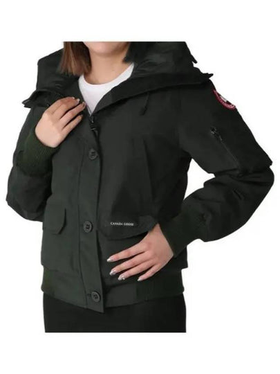 Chilliwack Down Bomber Jacket Black - CANADA GOOSE - BALAAN 2