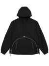 Deflector 1 2 Zip Jacket Black - PALACE - BALAAN 1