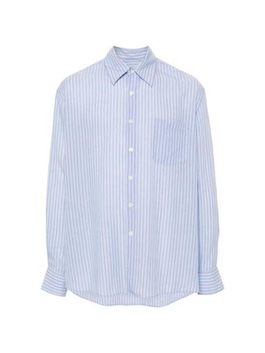 Above Striped Long Sleeve Shirt Blue - OUR LEGACY - BALAAN 1