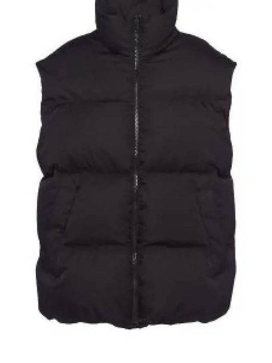 Oversized Re-Nylon Down Vest Black 29Z1301YXIF0002S232 - PRADA - BALAAN 2