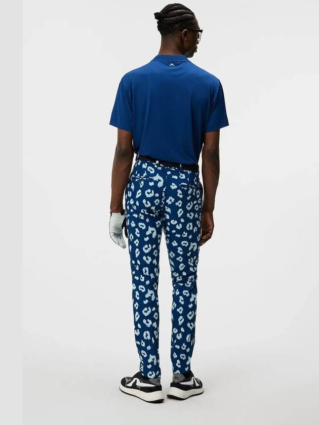 Men s Team Print Pants Savanna BlueGMPA08936 O498 - J.LINDEBERG - BALAAN 4