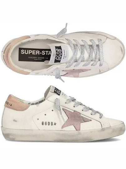 Superstar Low Top Sneakers White Pink - GOLDEN GOOSE - BALAAN 2