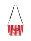 Easy Shopper Stripes Tote Bag Red - GANNI - BALAAN 8