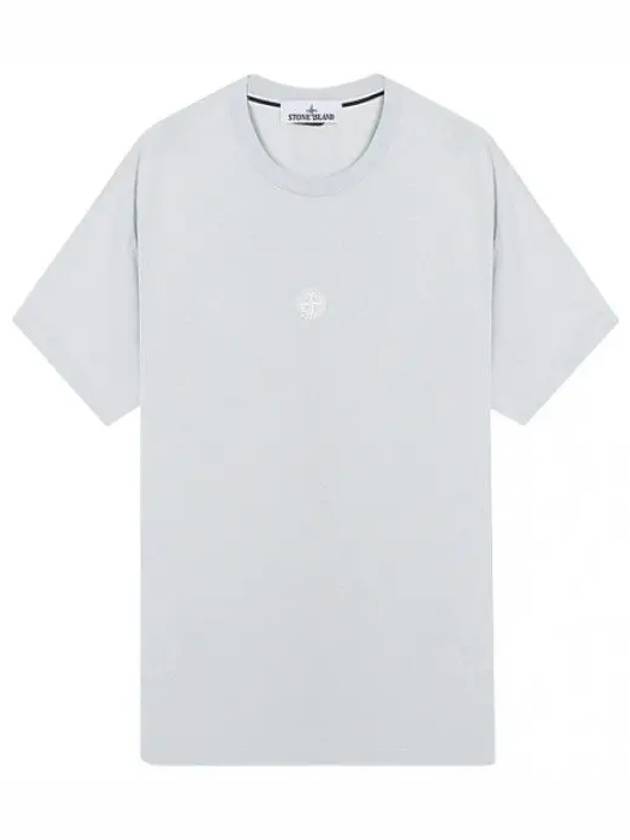 Printed Short Sleeve T Shirt Men s Tee - STONE ISLAND - BALAAN 1