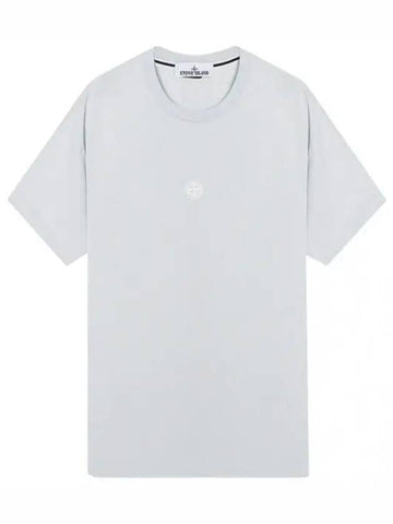 Printed Short Sleeve T Shirt Men s Tee - STONE ISLAND - BALAAN 1