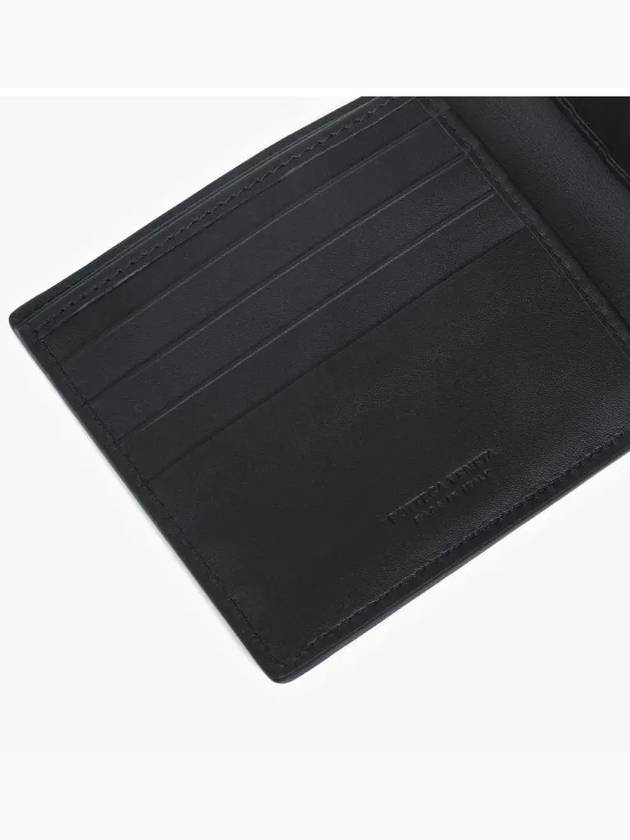 Intrecciato Weaving Half Wallet Dark Navy - BOTTEGA VENETA - BALAAN 4