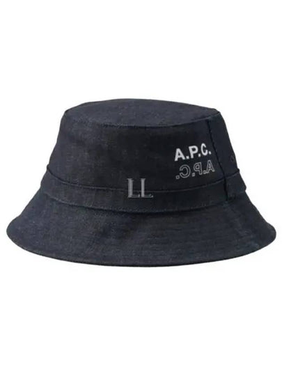 Bob Mark Denim Bucket Hat Indigo - A.P.C. - BALAAN 2