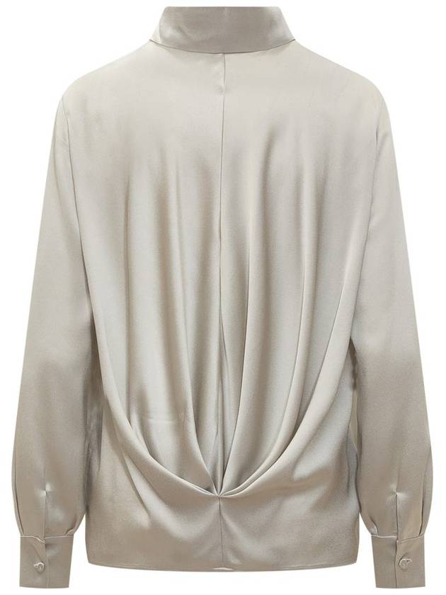 Alberta Ferretti Satin Shirt - ALBERTA FERRETTI - BALAAN 3